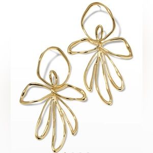 Mignonne Gavigan Sade gold earrings NWT